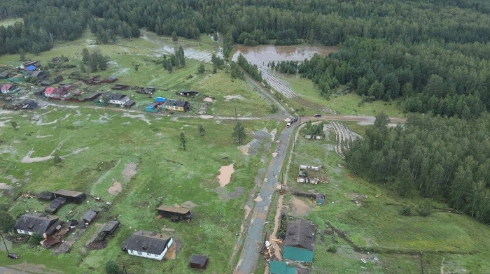 В некоторых поселках Челябинской области вода ушла после прорыва дамбы